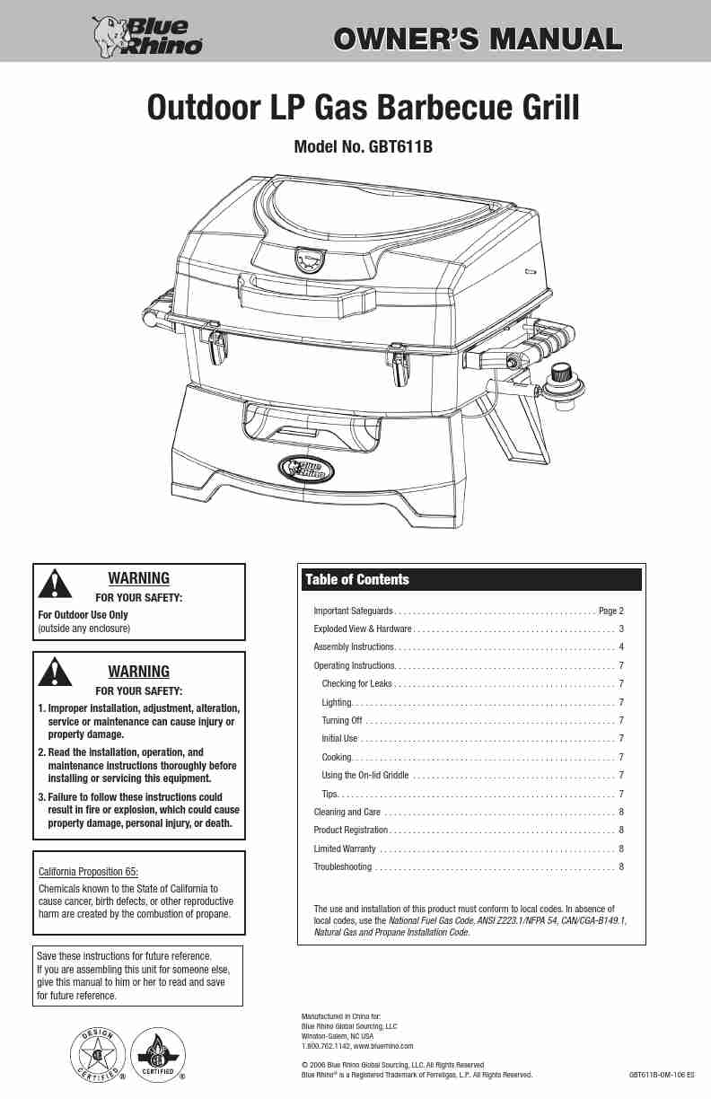 Blue Rhino Charcoal Grill GBT611B-page_pdf